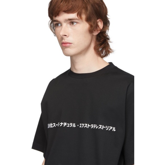 Xander Zhou black t-shirt, size 48 - Picture 3 of 4